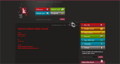 Desktop Screenshot of kultura-chocen.cz
